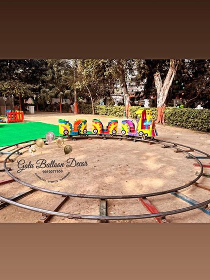 Golu Balloon Decor - Birthday Party Decoration Wild Adventures: Jungle & Safari Parties photo 29