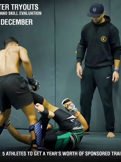 For those who are serious about competing, we provide a clear path. This was our recent fighter tryout, a tough fitness and skill evaluation to find the next members of our competition team. I’m always looking for dedicated athletes, and we even offer sponsored training for the top performers.