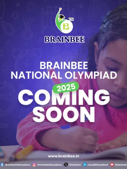 The Brainbee National Olympiad 2025 is coming soon. This is your child's chance to shine on a national platform.