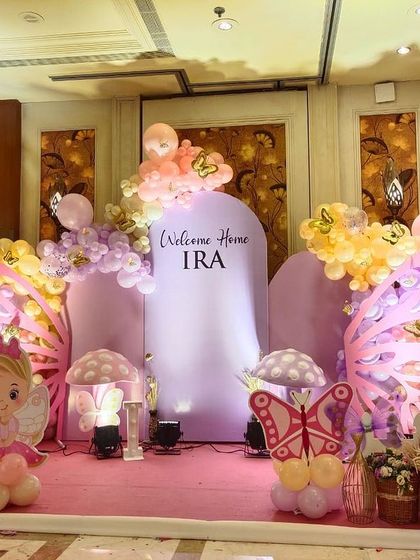 Golu Balloon Decor - Baby Celebration Decor Enchanted Garden & Princess Parties photo 14