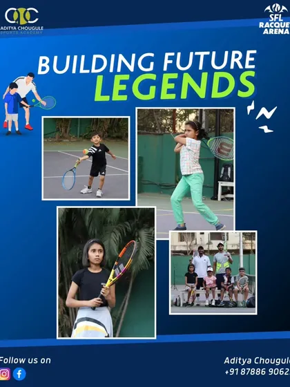 Every tennis legend starts with practice. Here are more of our young players training hard, mastering the game, and growing as athletes and individuals.