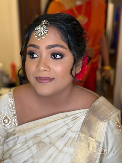 Asmitha Makeover Artistry - Bridal & Event Makeovers South Indian Bridal Makeovers photo 12