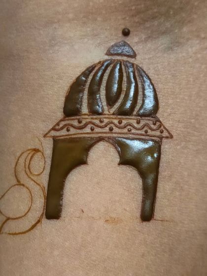 The initial stage of the palace dome design. We start with the main structure and build the details around it.