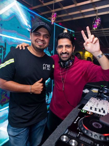 A truly inspiring moment for me, getting to open for my idol, DJ Nyk. Believing in the process and working hard makes dreams like this a reality.