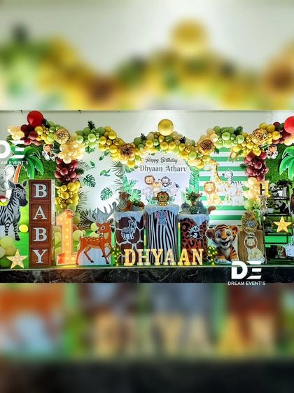 Dream Events - Kids' Birthday Party Decoration Jungle & Safari Adventures photo 38