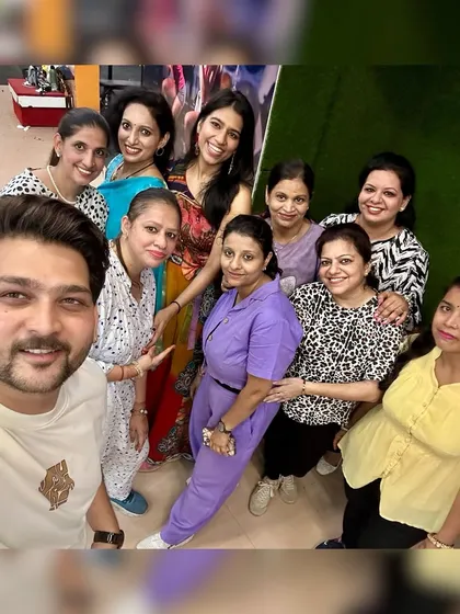 A selfie with my amazing members at the Paschim Vihar 9th anniversary celebration. Nine years of fitness, fun, and family.