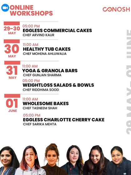 Conosh - Online Culinary Workshops Our Workshop Experience photo 17