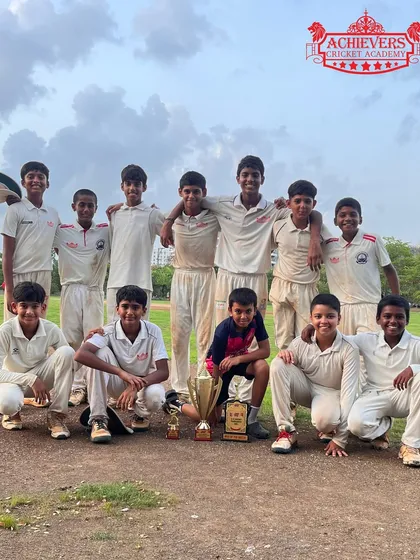 Our U-14 champions celebrating their AT Cup tournament win. These victories are built on months of dedicated practice and team spirit.