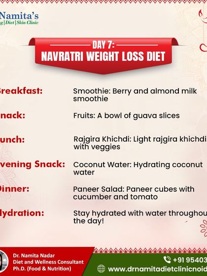 Namita Nadar - Weight Management Special Diet Plans: Navratri Fasting photo 8