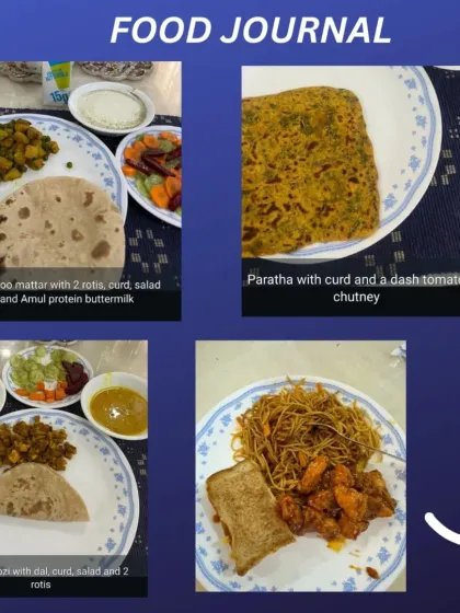 Aman, an IT professional, became a Fit Dad by losing 5 kgs and improving his health markers. He learned portion control with his regular meals like parathas and noodles, and increased his daily steps. His journey even inspired him to run a 10k marathon.