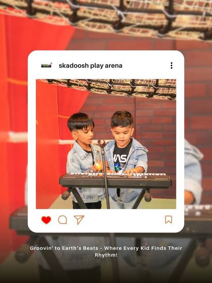 Where every little musician finds their groove. At our 'Sounds of Earth' corner, playtime becomes a symphony as kids explore the magic of music and rhythm.