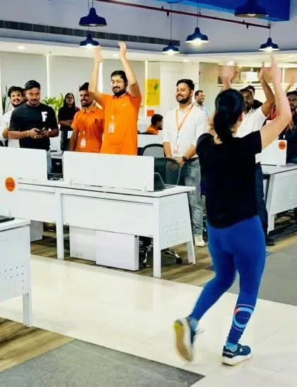 Hands up if you're ready for a break from the desk. I bring the energy, and the team brings the enthusiasm for a perfect mid-day corporate wellness boost.