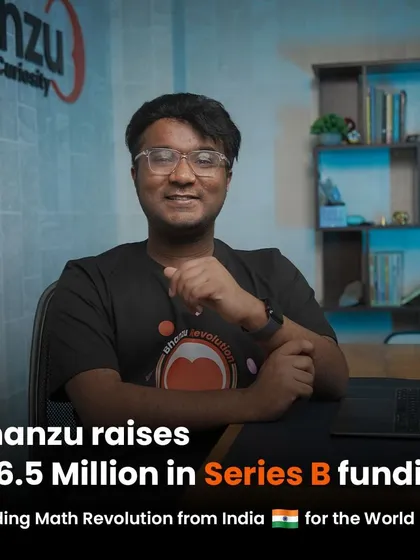 We are thrilled to announce our $16.5 Million Series B funding. This milestone will fuel our global expansion and help us on our mission to become the world's largest and most loved math learning platform.