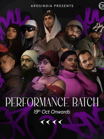 Your journey to the stage starts here. We offer performance batches in a variety of styles including Hip-Hop, Afro, House, Heels, and Locking, with options for all levels from beginner to pro.