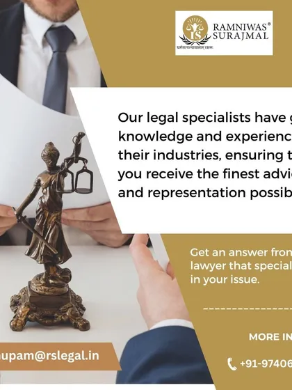 Our legal specialists have great knowledge and experience in their industries, ensuring you receive the finest advice and representation possible. Get an answer from a lawyer who specializes in your issue.