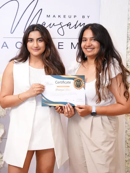 So happy to present this certificate to another one of my talented students. Congratulations on completing the course!
