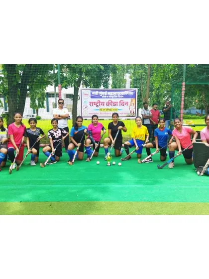 Our junior girls celebrating National Sports Day. We encourage our players to recognize and celebrate the importance of sports in India.