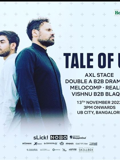 The official announcement for the Tale of Us show in Bangalore. Performing a B2B set with Blaque to warm up the crowd for these titans of the melodic scene was a career highlight.