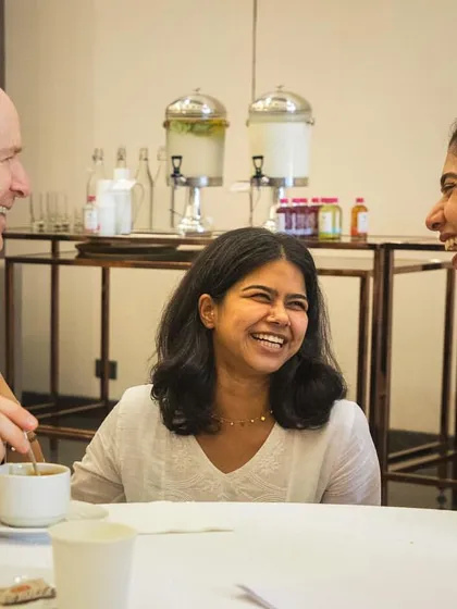 The best part of my work is the connection. Sharing a laugh with participants after a workshop is what it's all about. I aim to create a warm, friendly space where everyone feels comfortable and supported.