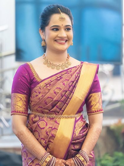 Shreeja - Bridal Makeup & Styling Elegant Engagement & Pre-Wedding Looks photo 25