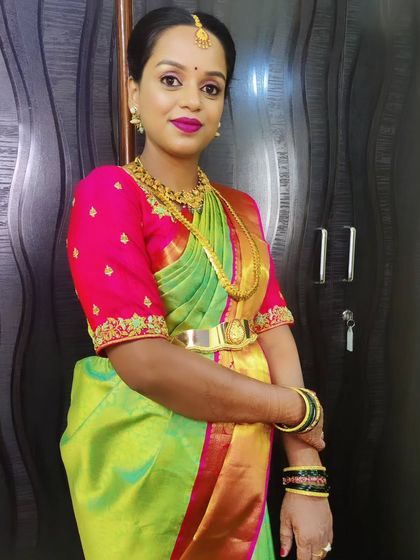 Usha Gowda - Special Occasion Makeup and Hair Styling Baby Shower & Bangle Ceremonies photo 9