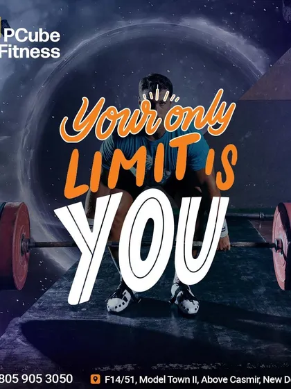 A graphic declaring "Your only limit is YOU," encouraging you to push beyond what you think is possible.