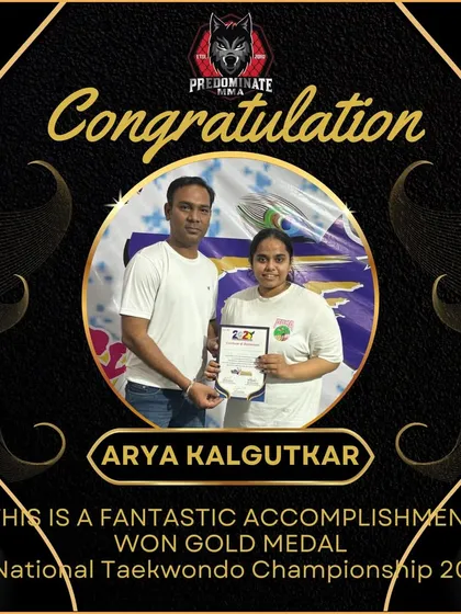 A fantastic accomplishment. Our student won the Gold Medal at the National Taekwondo Championship 2024.