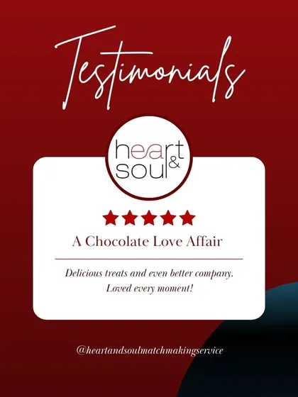 "Delicious treats and even better company. Loved every moment!" Feedback from our 'Chocolate Love Affair' event, highlighting the perfect mix of indulgence and interaction.