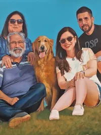 Commissioned Portrait Painting