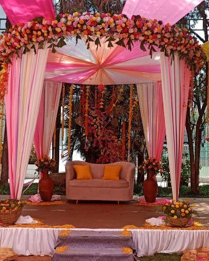 Decor by Aditya - Event Design & Decoration Vibrant Haldi & Mehendi Ceremonies photo 25