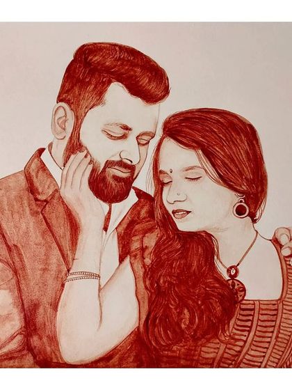 Sharan Ediga - Custom Portrait Art Blood Portraits: Your Story in Art photo 7