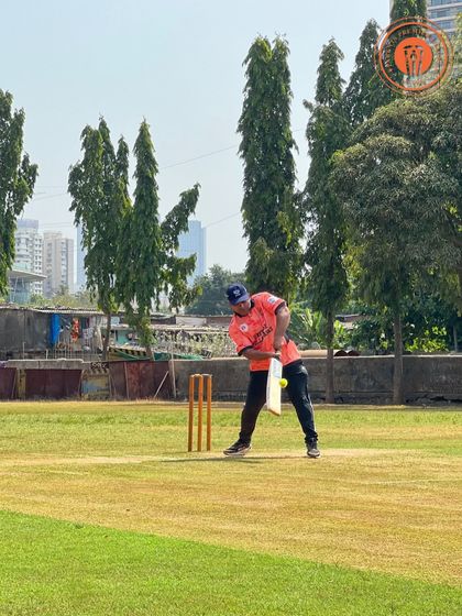 A batsman plays a shot during a PPL match, highlighting the focused batting performances seen throughout the tournament.