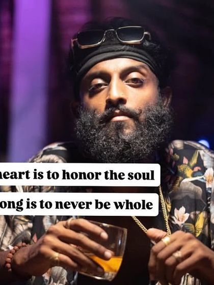 To follow the heart is to honor the soul, to silence its song is to never be whole.