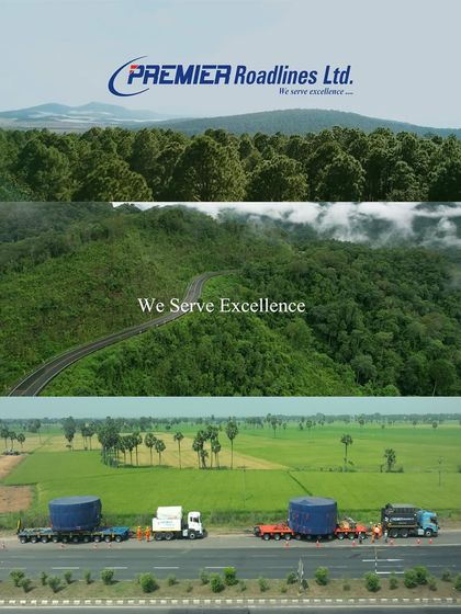 We capture the essence of our client's brand, as seen in this shot for Premier Roadlines. Our footage combines scenic aerials with on-the-ground shots of their fleet, reinforcing their message of excellence in service.