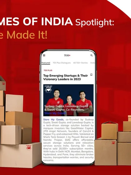I made it to the Times of India! I'm thrilled to be featured as one of the 'Top Emerging Startups & Their Visionary Leaders in 2023.' Thank you for being part of my journey.