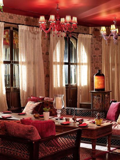 Step into a realm where time-honored traditions intertwine. Our private dining spaces, with their rich colors and luxurious fabrics, are designed to transport you across continents.