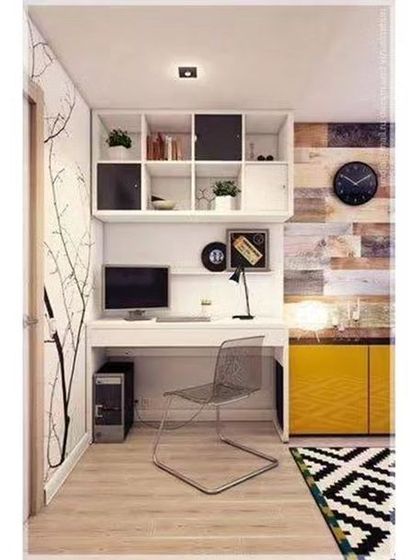 Home Interior - Bedroom & Wardrobe Design Integrated Study & Work Desks photo 10