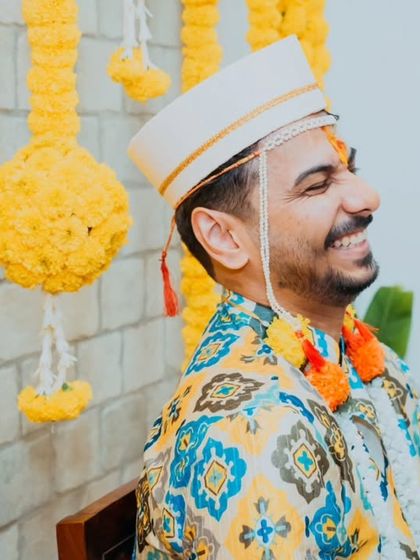 The Joyful Beginning: Engagements, Haldi & Sangeet photo 22