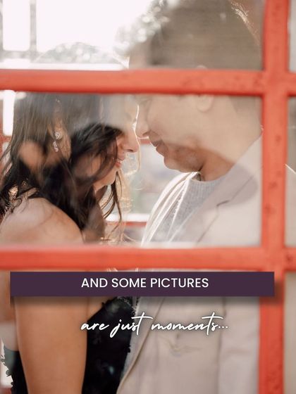 Sometimes, the best pictures are simply stolen moments. This intimate, through-the-window shot reminds us that beyond the styling and location, the true magic lies in your genuine connection.