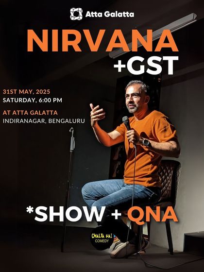 We host stand-up comedy specials like 'Nirvana + GST' by Punit Pania. Come for the jokes on everything from enlightenment to taxes, and stay for the interactive Q&A session.