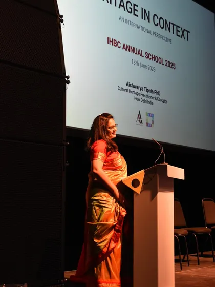 Sharing our experiences from India on an international stage at the IHBC Annual School. I believe that for conservation to be relevant, it must adapt to the specific needs of climate, culture, and community, a message that resonates with practitioners globally.