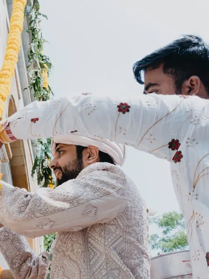A fun wedding ritual, part of a traditional temple wedding. We ensure every custom is observed with joy.