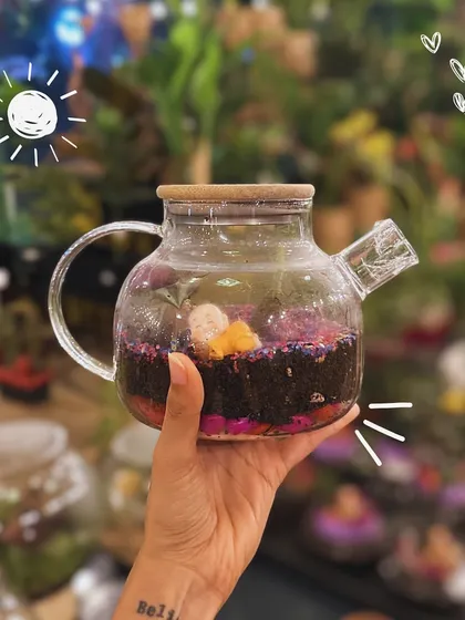 These self-sustaining terrariums are like tiny, magical worlds in a jar. I love creating these miniature ecosystems, which make for a perfect low-maintenance gift or a unique decor piece for your desk or shelf.