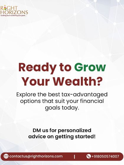 This carousel explains the power of tax-advantaged investments. We highlight different account types like IRAs and HSAs and explain how they help you lower taxes and benefit from long-term, compounding growth.