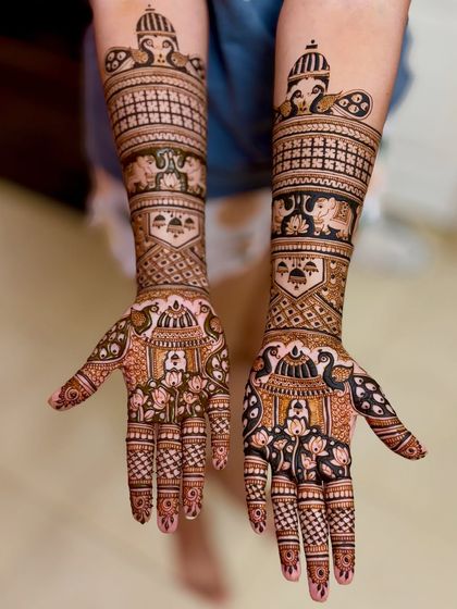 Mitali - Bridal Mehendi Full Bridal Mehendi (Hands) photo 50