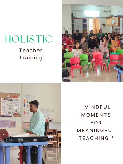 We nurture our teachers so they can nurture their students. Our holistic training includes workshops on mindfulness and self-awareness, because we know that meaningful teaching begins with a centered, present, and joyful educator.