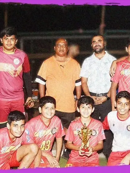 Our Under-15 team are crowned champions at the GenNext Football Tournament 2025 after a series of dominant performances.