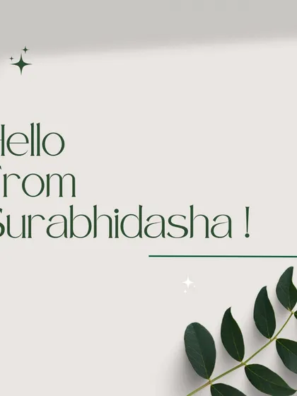 Hello from Surabhidasha. We invite you to join our community and rediscover the essence of timeless beauty, rooted in nature and perfected with care.