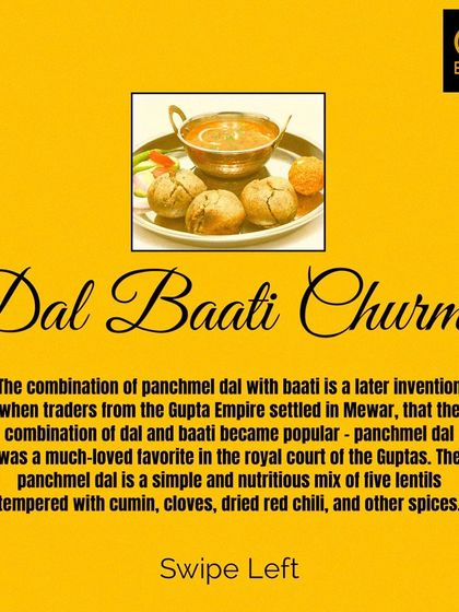 The story of Dal Baati Churma, part four. The combination of Panchmel Dal with Baati became popular later, creating the complete and nutritious meal we love today.