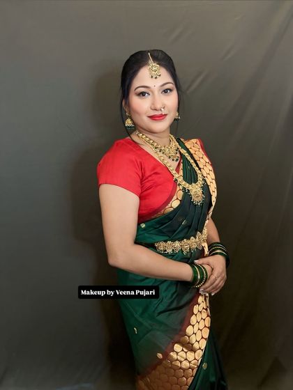 Veena Pujari - Makeup Classes and Training South Indian Traditional & Bridal Looks photo 16